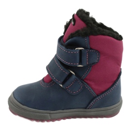 Stiefel Stiefel mit TE-POR Mazurek 1351 M Membran navy blau rosa 1