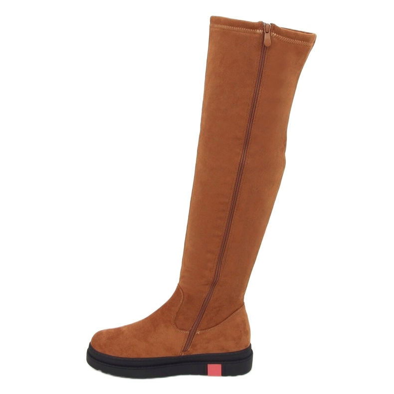 Overknee-Stiefel dicke camel NS135P Camel Sohle braun 1