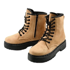 Beige LKS3 Stiefel 2