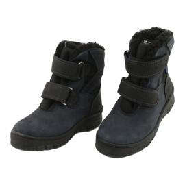 Stiefel mit Membran Mazurek 1351 marineblau schwarz navy blau 2