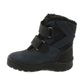 Stiefel mit Membran Mazurek 1351 marineblau schwarz 1