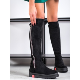 Seastar Overknee-Stiefel schwarz 1