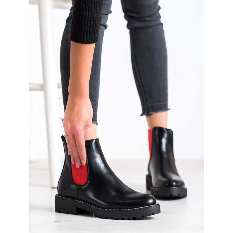 Bello Star Bequeme Chelsea-Boots schwarz 2