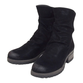 Schwarz Schwarze Stiefel für Damen K1936105 Negro 1