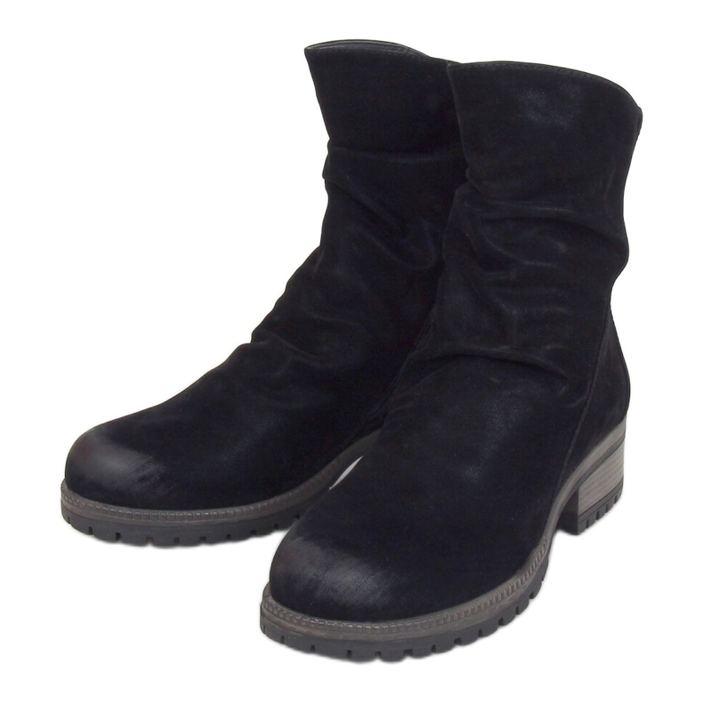 Schwarz Schwarze Stiefel für Damen K1936105 Negro 1