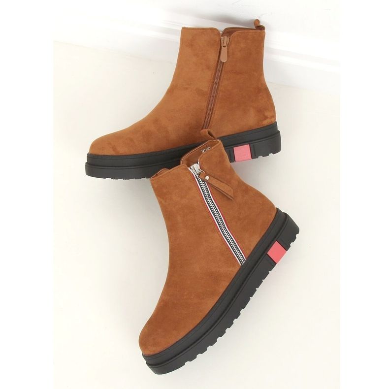 Camel NS150P Camel flache Schuhe braun 1