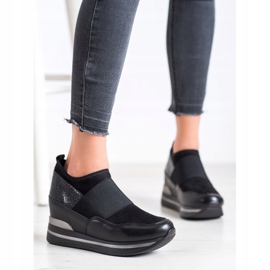 Gogo Slip-on-Sneakers schwarz 1
