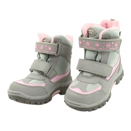 American Club Amerikanische wasserdichte Stiefel mit HL46/20 Membran rosa grau 2