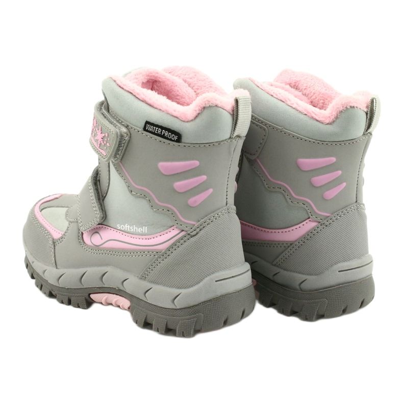 American Club Amerikanische wasserdichte Stiefel mit HL46/20 Membran rosa grau 5