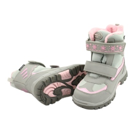 American Club Amerikanische wasserdichte Stiefel mit HL46/20 Membran rosa grau 3