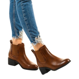 Camel Stiefel, isolierte Bluehill Jodhpur Stiefel braun 1
