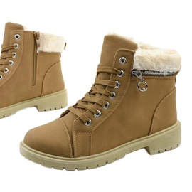 Isolierte Stiefel aus Pima Kamel mehrfarbig 1