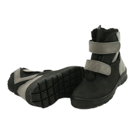 Schwarze Stiefel mit Mazurek 1351 Membran grau 3