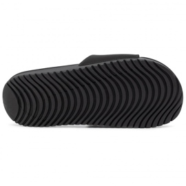 Nike Kawa Slide (GS / PS) schwarze Hausschuhe für Kinder 819 352 003 1