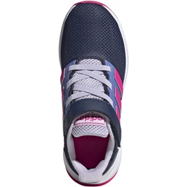 Adidas Runfalcon C Kinderschuhe, marineblau und pink EG6148 rosa 1