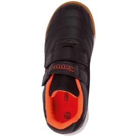 Kappa Kickoff K Kinderschuh schwarz-orange 260509K 1144 1