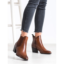 Modische Sergio Leone Stiefel braun 1