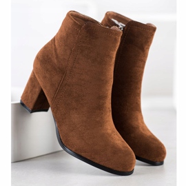 Wilady Modische Kamelstiefel braun mehrfarbig 2