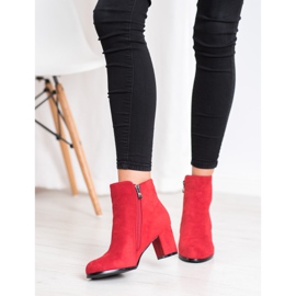 Wilady Modische rote Stiefel 2