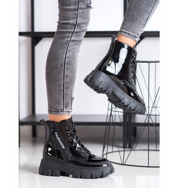 SHELOVET Isolierte Modearbeiter schwarz 2