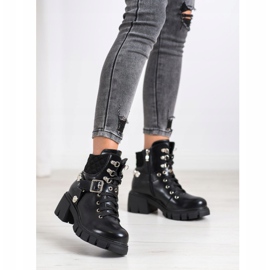 Yes Mile Stilvolle Arbeiter mit Ornamenten schwarz 1