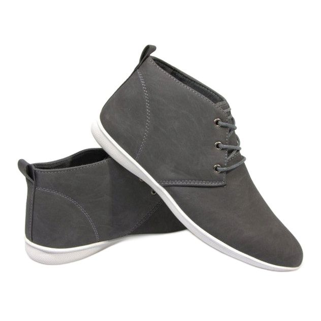 Elegante Schuhe B004-1 Grau 1