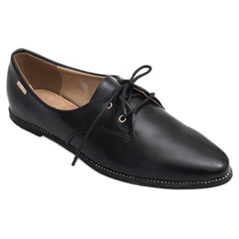 Klassisch Elegant Damenschuhe Y439 Schwarz 1