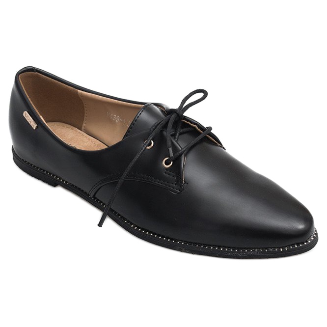 Klassisch Elegant Damenschuhe Y439 Schwarz 1