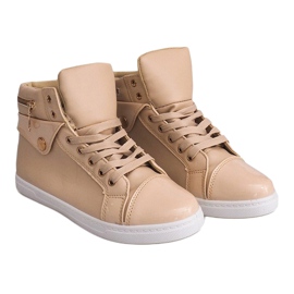 High-Top-Sneaker R-216 Beige 2
