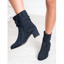 Hohe Stiefel von Sergio Leone marineblau 1