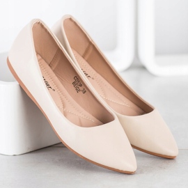 Seastar Beige Ballerinas aus Öko-Leder 2