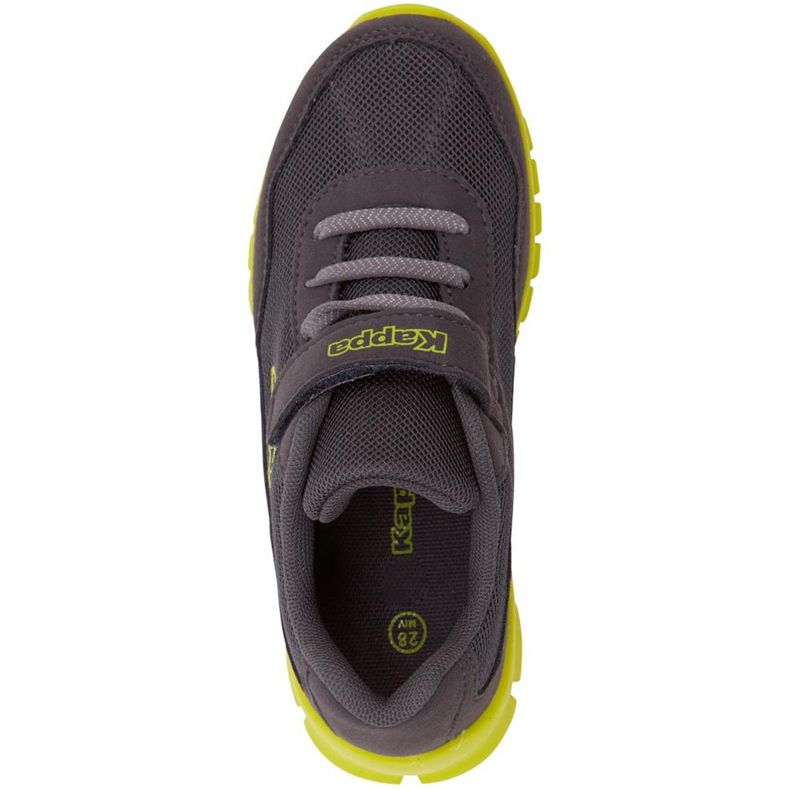 Kappa Follow Bc K Kinderschuhe grau-lime 260634K 1633 1