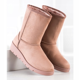 Kylie Hohe Mukluki beige 1