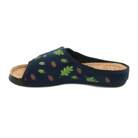 Befado Inblu Damenschuhe 155D115 marineblau grün 2