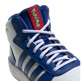 Adidas Hoops Mid 2.0 Jr FW3167 Schuhe weiß blau 2
