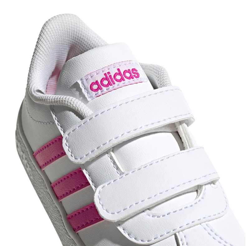 Adidas Vl Court 2.0 Cmf Jr EG3890 Schuhe weiß rosa 1