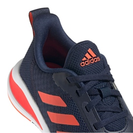 Laufschuhe adidas FortaRun Jr FV2601 weiß navy blau orange 2