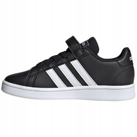 Schuhe adidas Grand Court C Jr EF0108 weiß schwarz 2