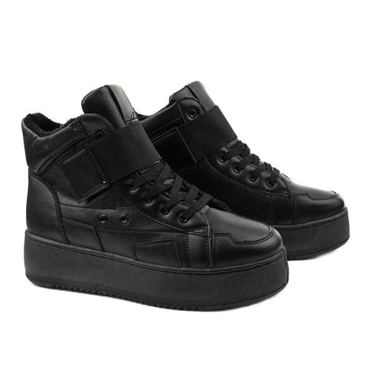 Schwarze isolierte Stiefel von Riverview 1