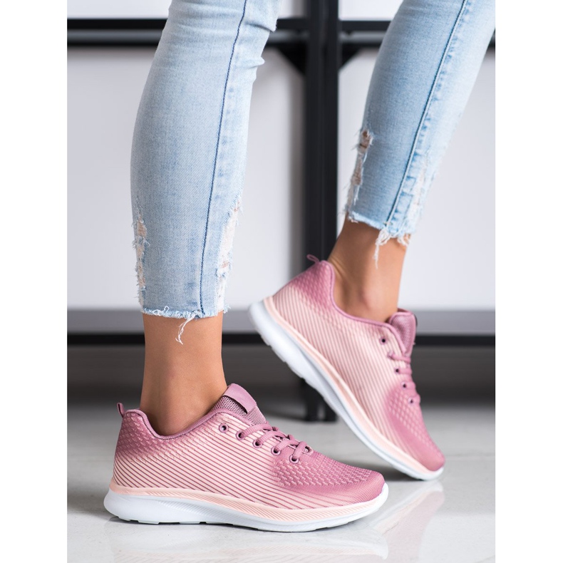 Bona Leichte Sport-Sneaker violett rosa 1