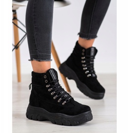 SHELOVET Schwarze Mode-Trapper 1