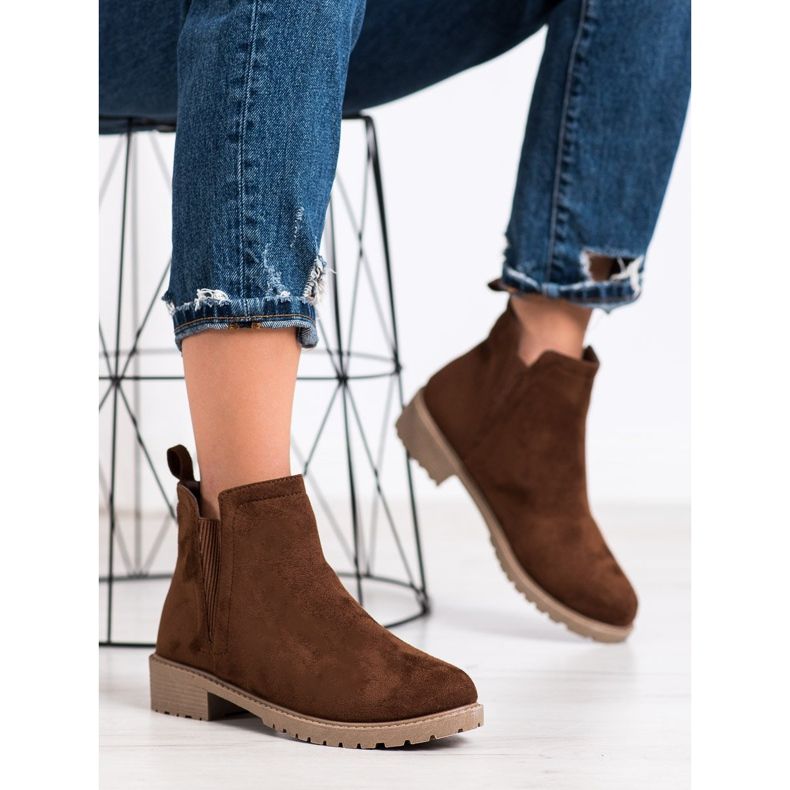 Balada Warme braune Chelsea Boots 1