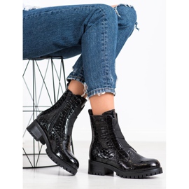 Super Me Workery Schlangendruck schwarz 2