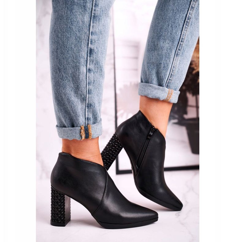 Damenstiefel auf der Post Sergio Leone schwarz BT497 2