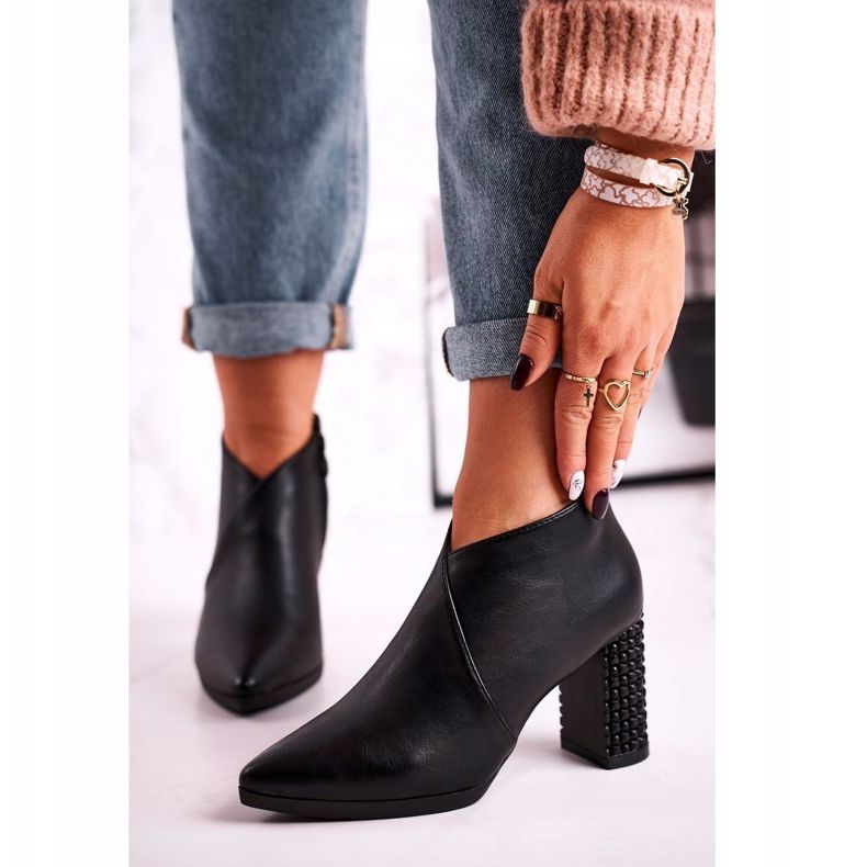 Damenstiefel auf der Post Sergio Leone schwarz BT497 1