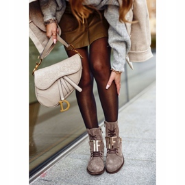 Damenstiefel Nicole Wildleder Hellbraun 2591 2