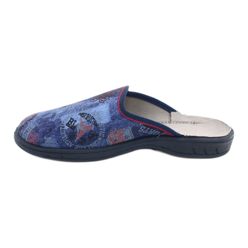 Befado farbige Kinderschuhe 707Y415 rot blau 2