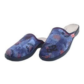 Befado farbige Kinderschuhe 707Y415 rot blau 3