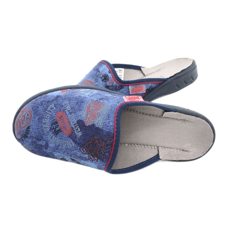 Befado farbige Kinderschuhe 707Y415 rot blau 5