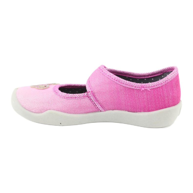 Befado Kinderschuhe 123X038 rosa silber- 2